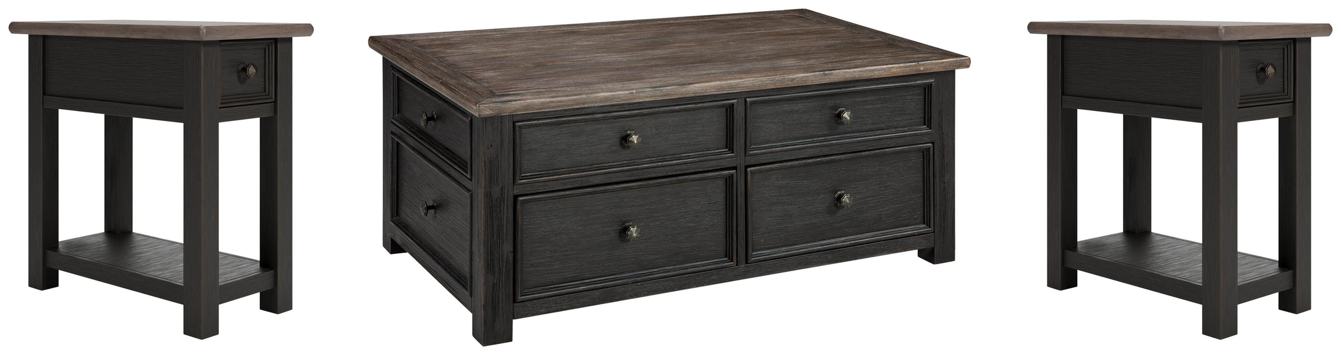 Tyler Creek Occasional Table Set - CasaBella Furniture (San Antonio, TX)