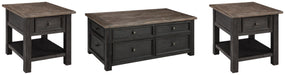 Tyler Creek Occasional Table Set - CasaBella Furniture (San Antonio, TX)