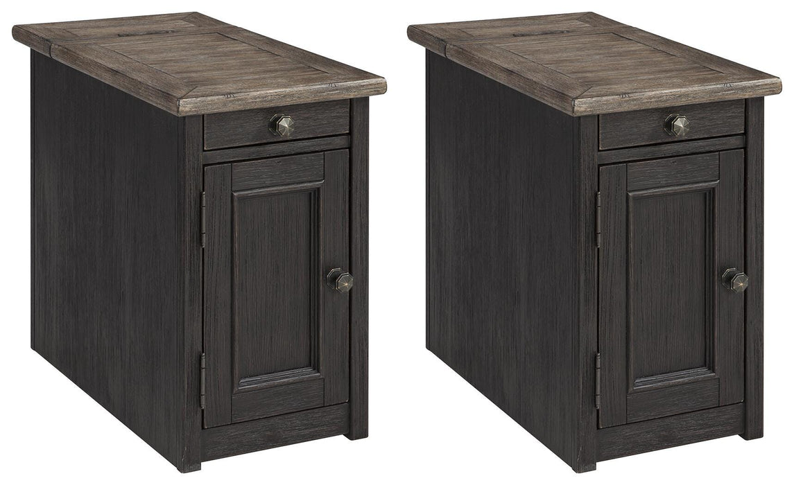 Tyler Creek End Table Set - CasaBella Furniture (San Antonio, TX)