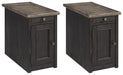 Tyler Creek End Table Set - CasaBella Furniture (San Antonio, TX)