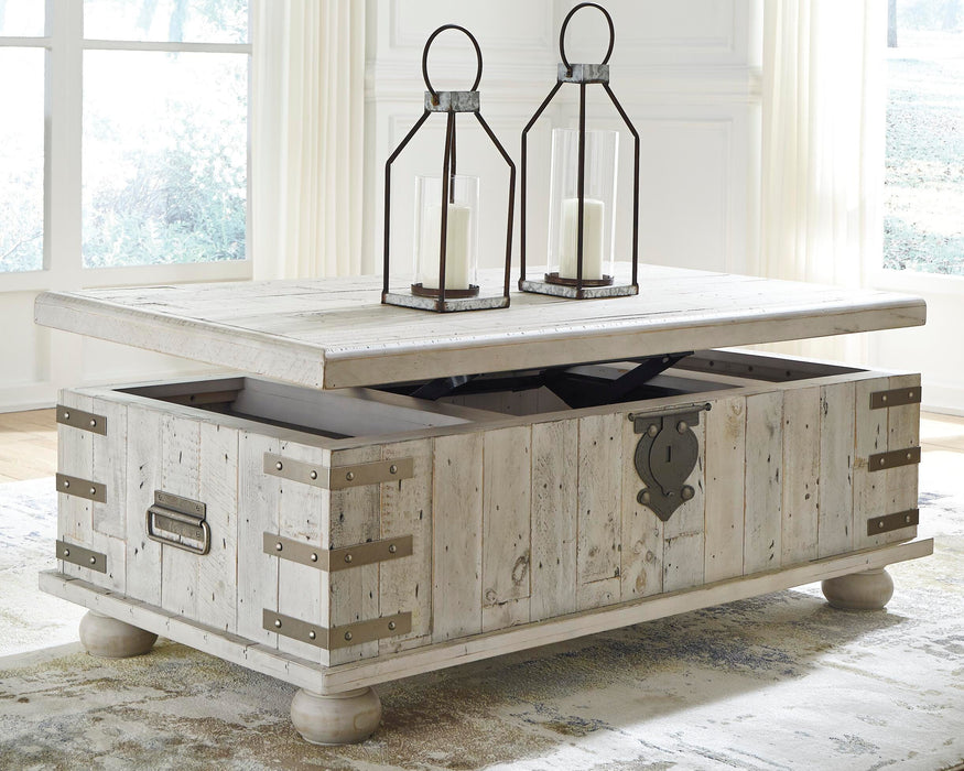 Carynhurst Coffee Table with Lift Top - CasaBella Furniture (San Antonio, TX)