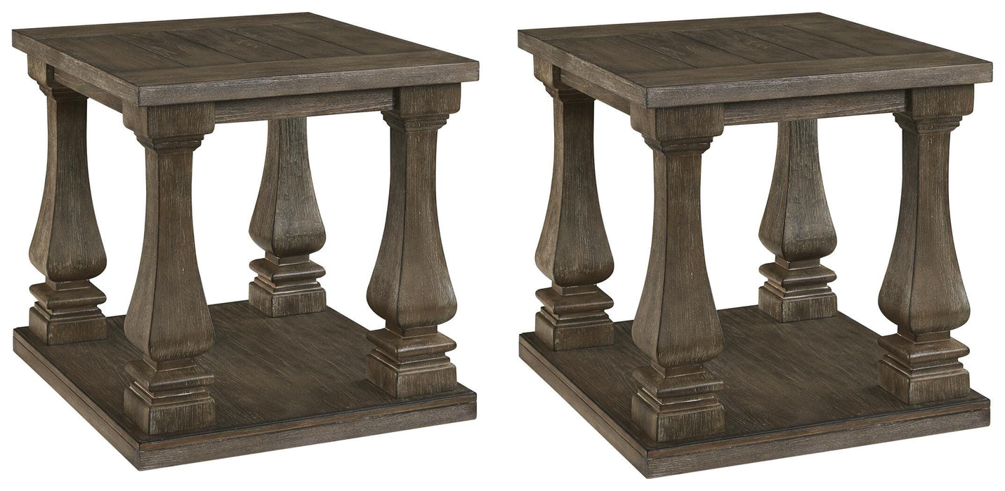 Johnelle End Table Set - CasaBella Furniture (San Antonio, TX)