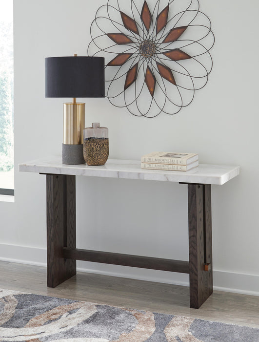 Burkhaus Sofa Table - CasaBella Furniture (San Antonio, TX)