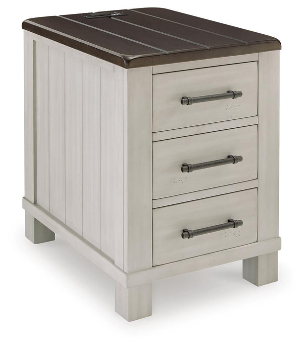 Darborn Chairside End Table - CasaBella Furniture (San Antonio, TX)