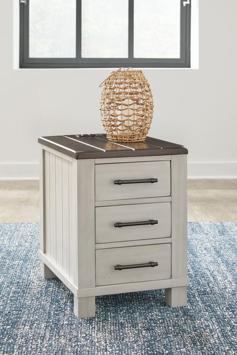 Darborn Chairside End Table - CasaBella Furniture (San Antonio, TX)