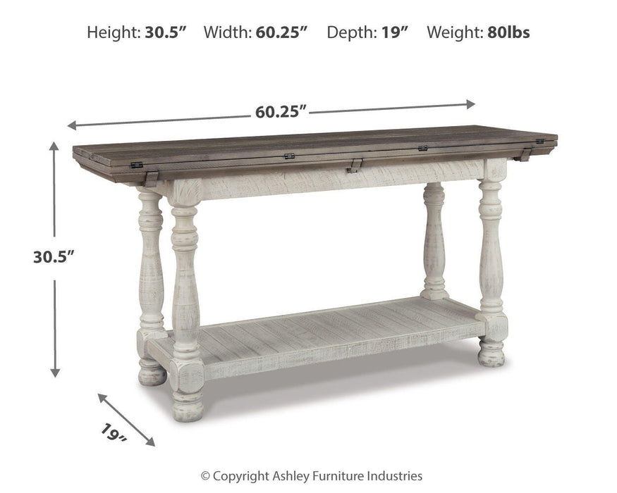 Havalance Sofa/Console Table - CasaBella Furniture (San Antonio, TX)