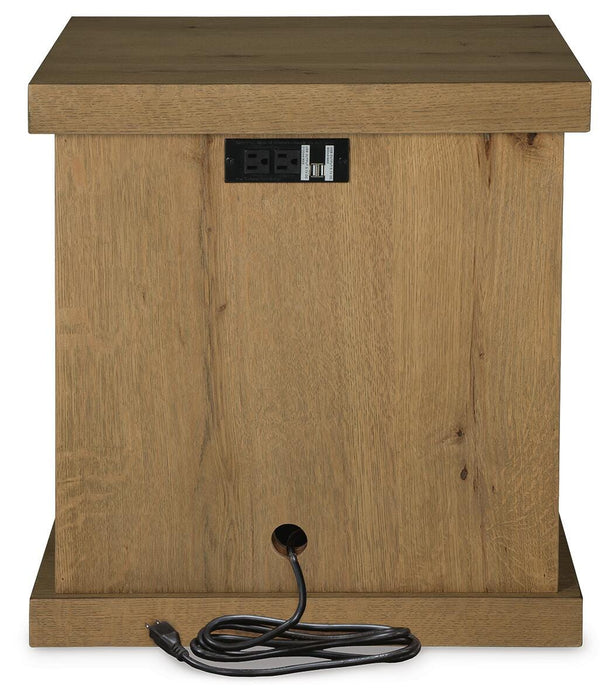 Brinstead Chairside End Table - CasaBella Furniture (San Antonio, TX)