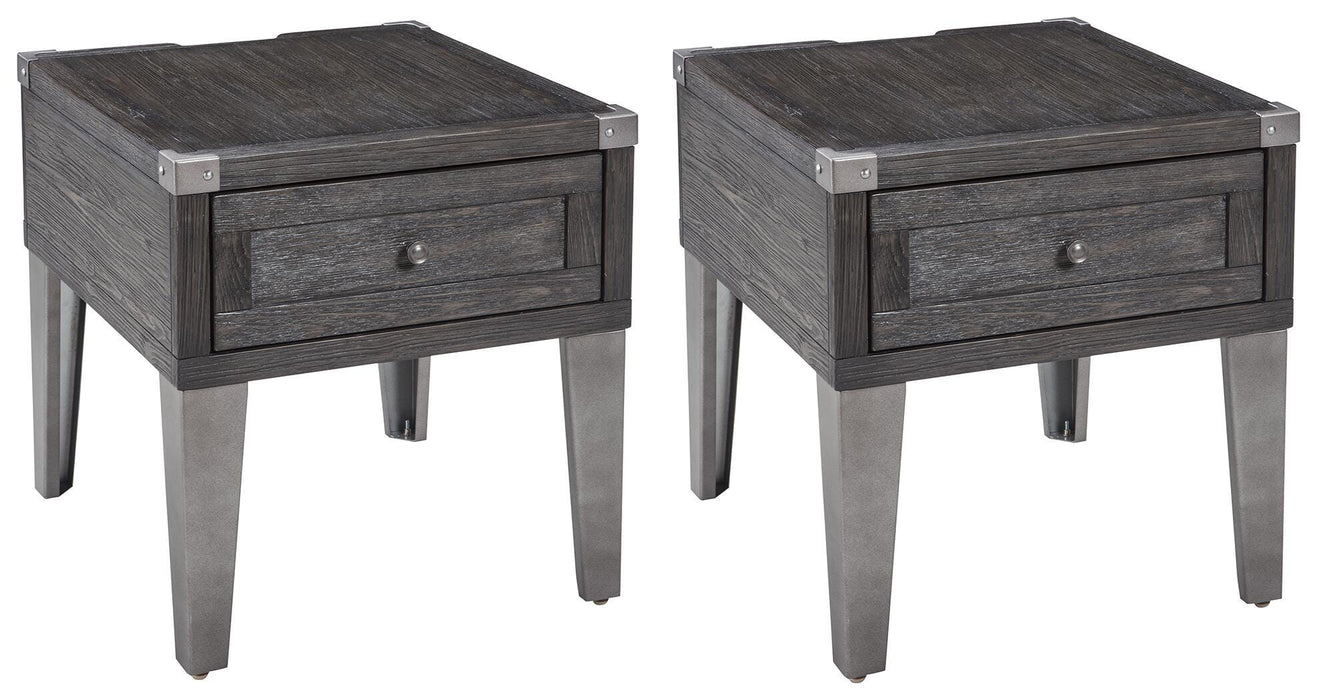 Todoe End Table Set - CasaBella Furniture (San Antonio, TX)