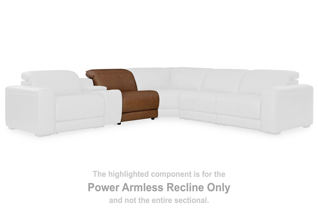 Magic Man 5-Piece Power Reclining Sectional - CasaBella Furniture (San Antonio, TX)