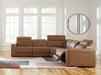 Magic Man 5-Piece Power Reclining Sectional - CasaBella Furniture (San Antonio, TX)