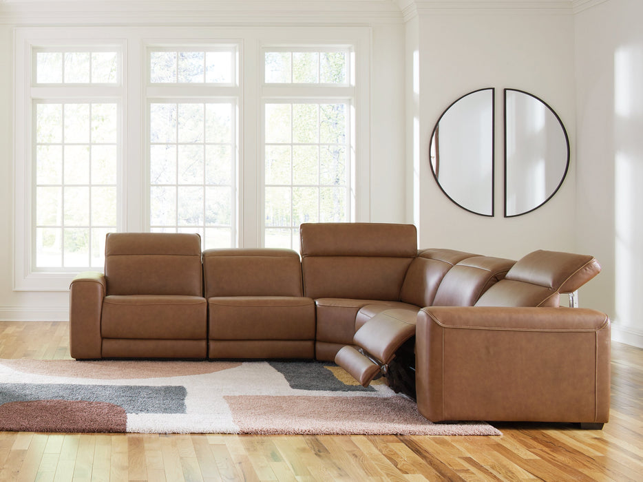 Magic Man 5-Piece Power Reclining Sectional - CasaBella Furniture (San Antonio, TX)