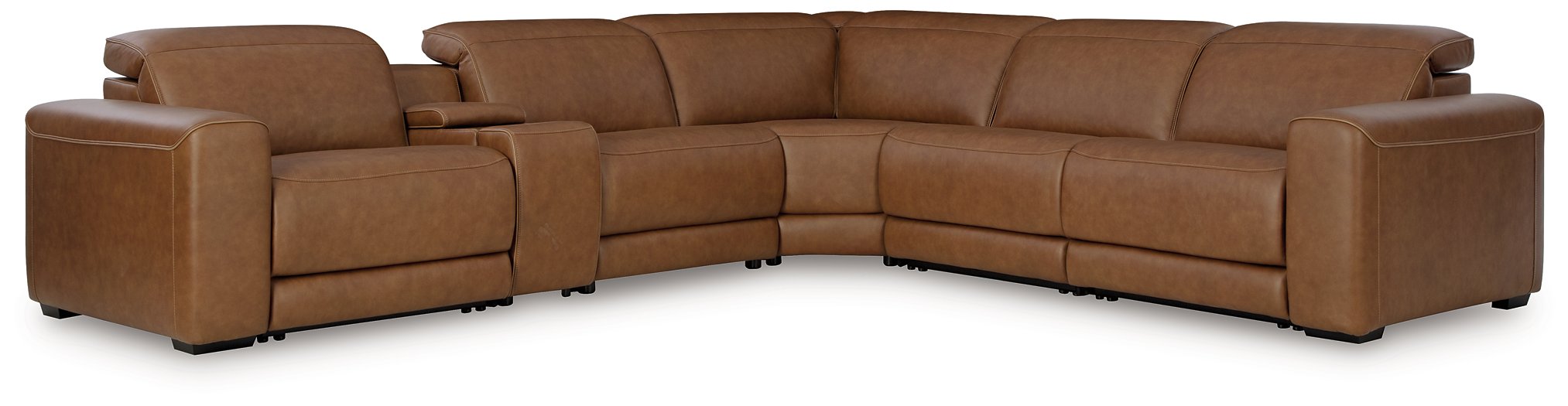 Magic Man 5-Piece Power Reclining Sectional - CasaBella Furniture (San Antonio, TX)