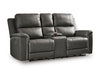 Bleckley Power Reclining Loveseat with Console - CasaBella Furniture (San Antonio, TX)