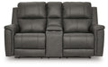 Bleckley Power Reclining Loveseat with Console - CasaBella Furniture (San Antonio, TX)