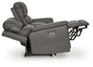 Bleckley Power Reclining Loveseat with Console - CasaBella Furniture (San Antonio, TX)