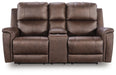 Bleckley Power Reclining Loveseat with Console - CasaBella Furniture (San Antonio, TX)