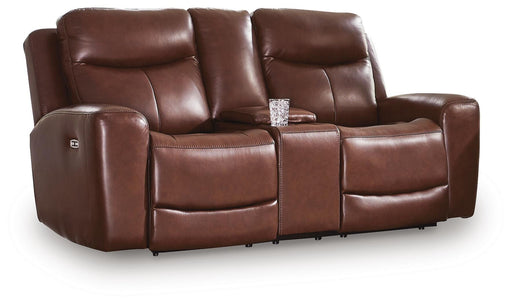 Next Move Power Reclining Loveseat with Console - CasaBella Furniture (San Antonio, TX)