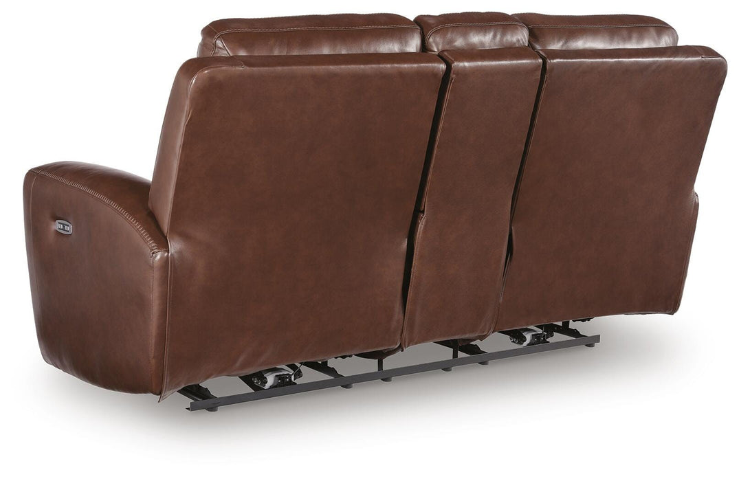 Next Move Power Reclining Loveseat with Console - CasaBella Furniture (San Antonio, TX)