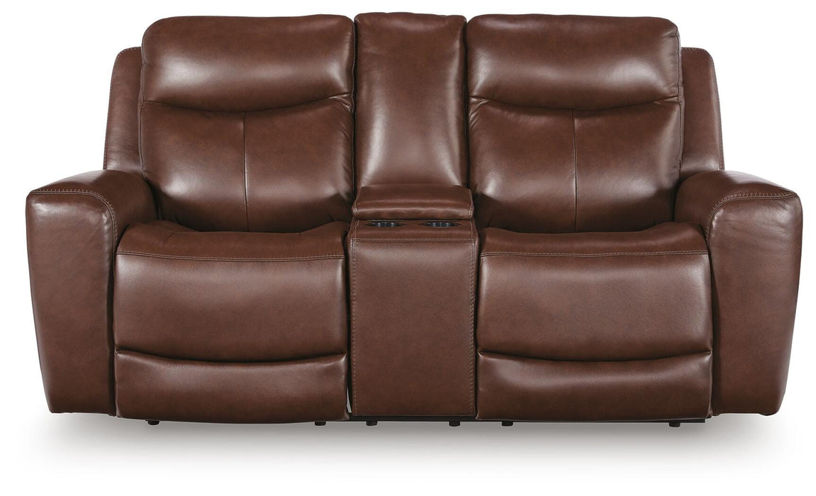 Next Move Power Reclining Loveseat with Console - CasaBella Furniture (San Antonio, TX)