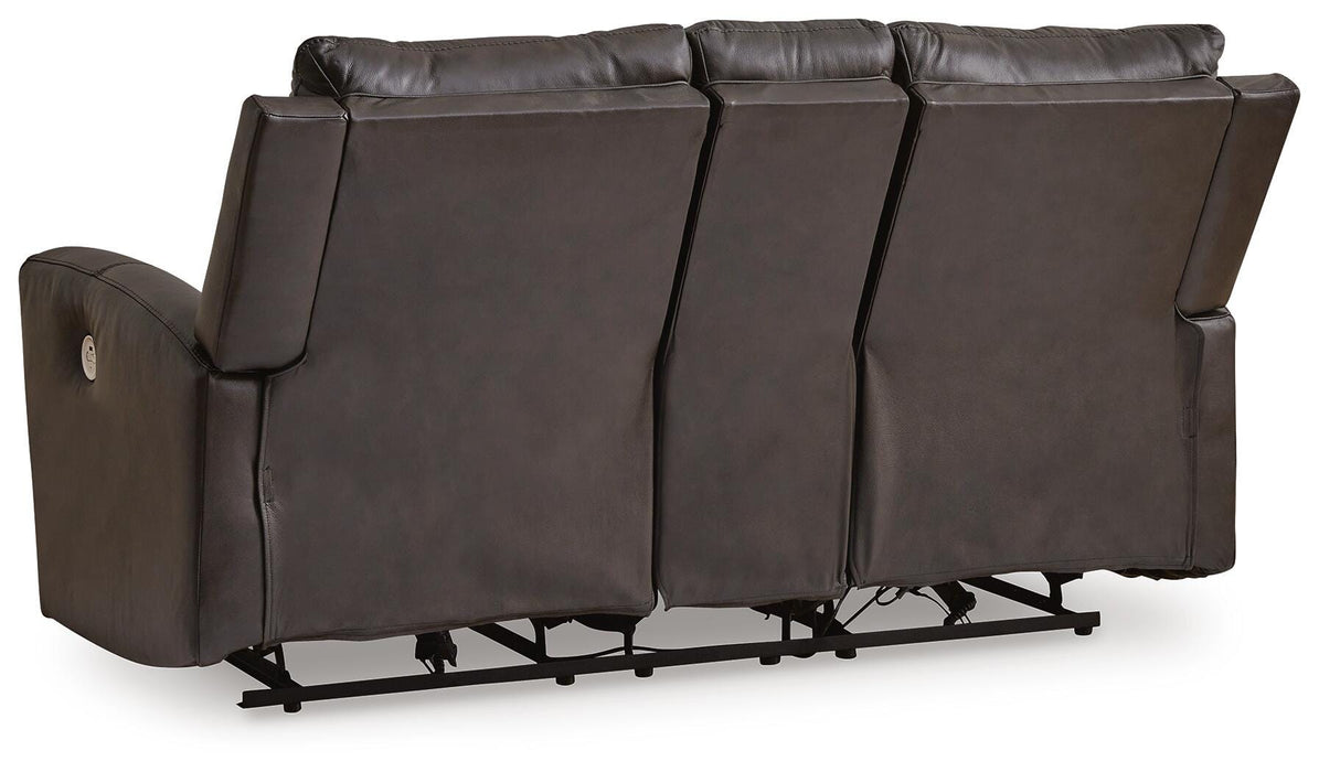 Boxmere Power Reclining Loveseat with Console - CasaBella Furniture (San Antonio, TX)