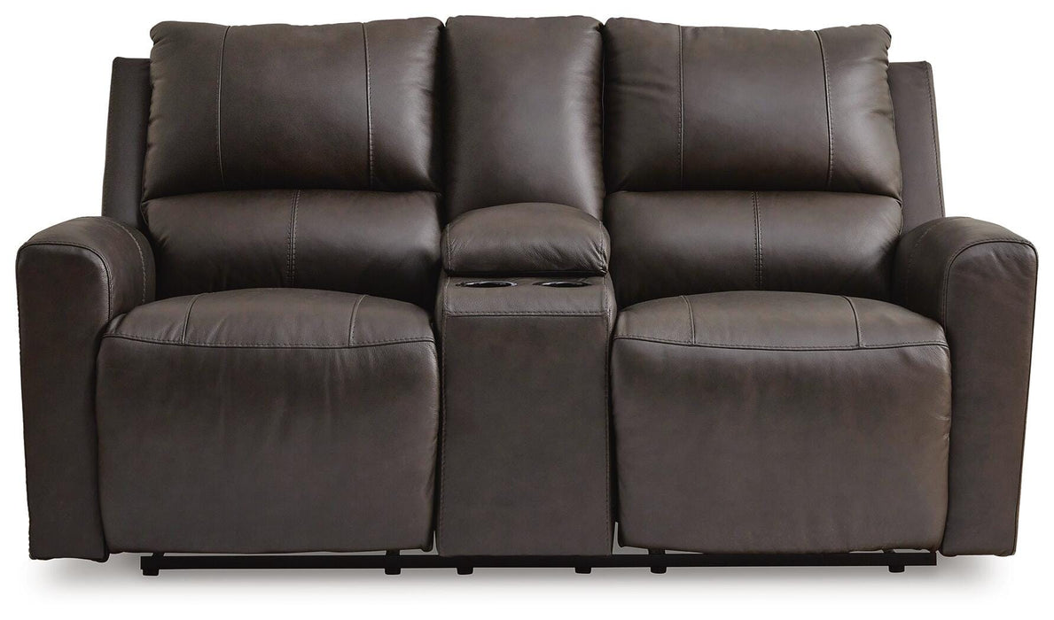Boxmere Power Reclining Loveseat with Console - CasaBella Furniture (San Antonio, TX)