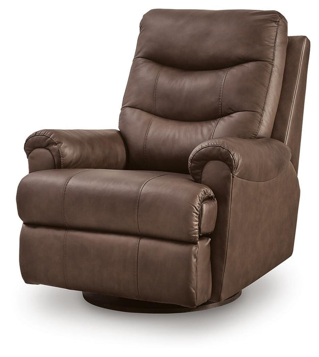 Flynwood Swivel Glider Recliner - CasaBella Furniture (San Antonio, TX)