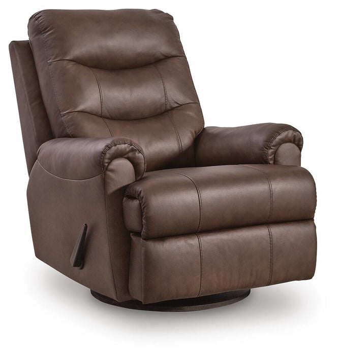 Flynwood Swivel Glider Recliner - CasaBella Furniture (San Antonio, TX)