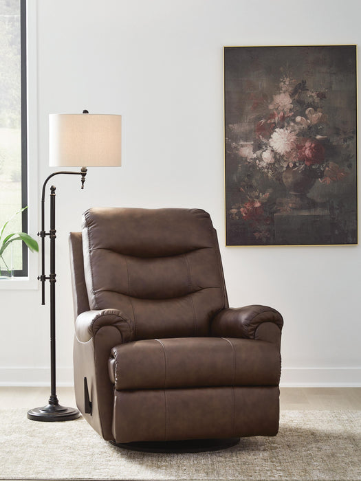 Flynwood Swivel Glider Recliner - CasaBella Furniture (San Antonio, TX)