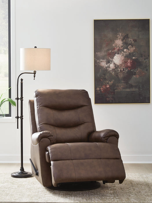 Flynwood Swivel Glider Recliner - CasaBella Furniture (San Antonio, TX)