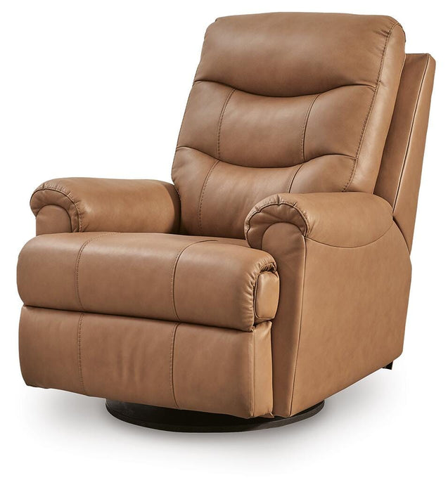 Flynwood Swivel Glider Recliner - CasaBella Furniture (San Antonio, TX)