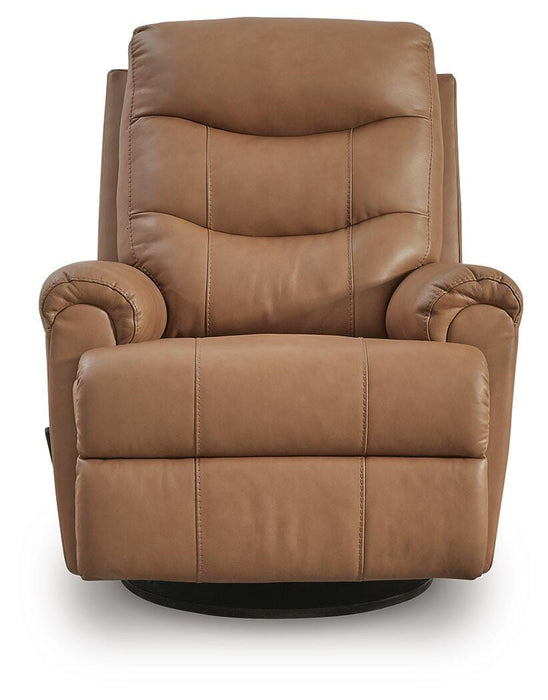 Flynwood Swivel Glider Recliner - CasaBella Furniture (San Antonio, TX)