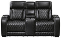 Boyington Power Reclining Loveseat with Console - CasaBella Furniture (San Antonio, TX)