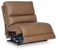 DeepWakes Reclining Sectional with Storage Console - CasaBella Furniture (San Antonio, TX)