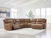 DeepWakes Power Reclining Sectional with Chaise - CasaBella Furniture (San Antonio, TX)