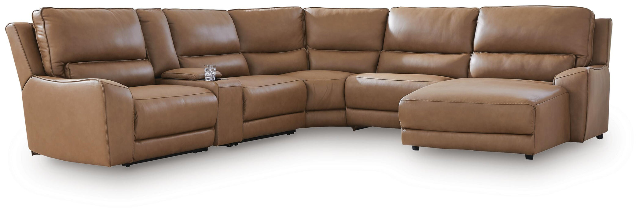 DeepWakes Power Reclining Sectional with Chaise - CasaBella Furniture (San Antonio, TX)