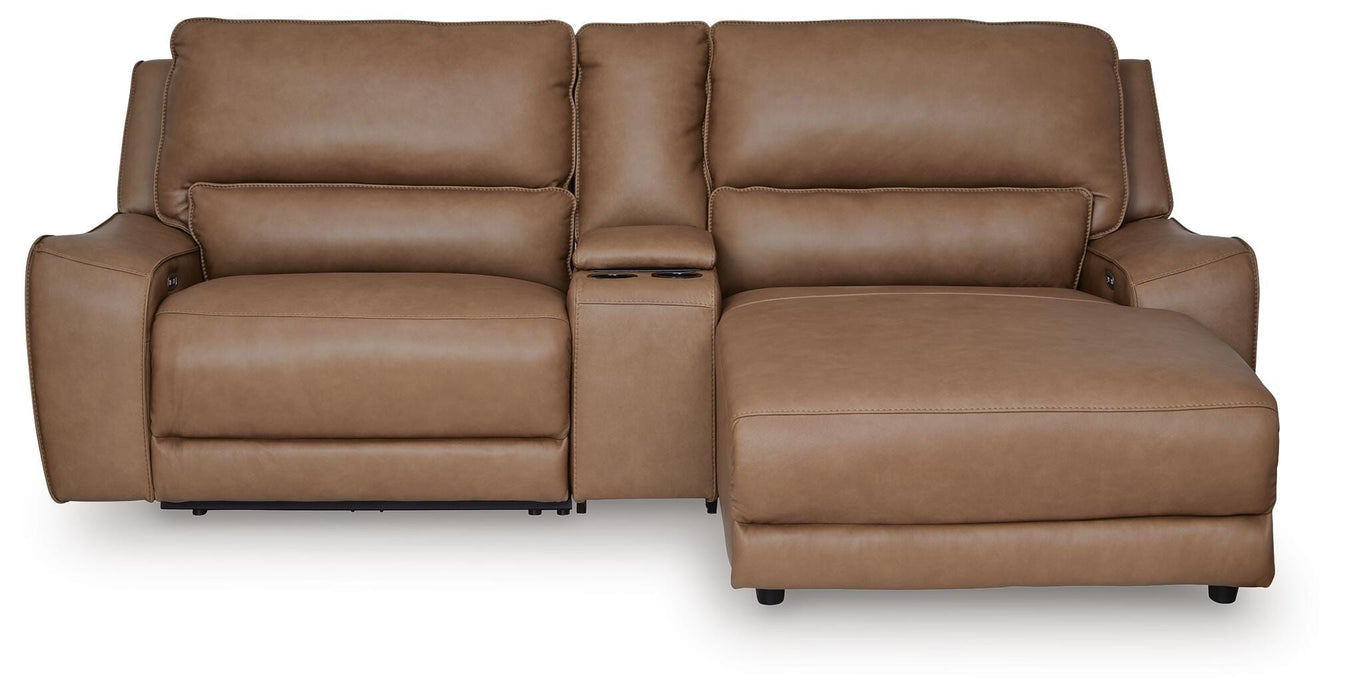 DeepWakes Power Reclining Sectional with Chaise - CasaBella Furniture (San Antonio, TX)