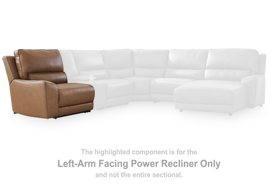DeepWakes Power Reclining Sectional with Chaise - CasaBella Furniture (San Antonio, TX)