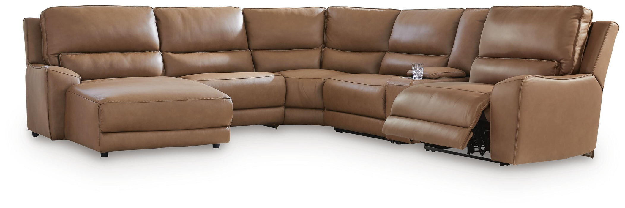 DeepWakes Power Reclining Sectional with Chaise - CasaBella Furniture (San Antonio, TX)