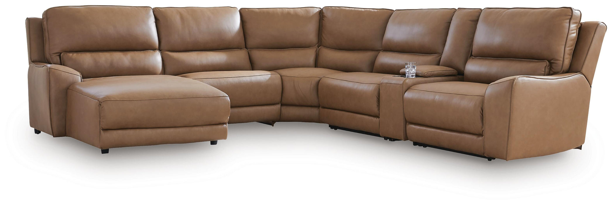 DeepWakes Power Reclining Sectional with Chaise - CasaBella Furniture (San Antonio, TX)