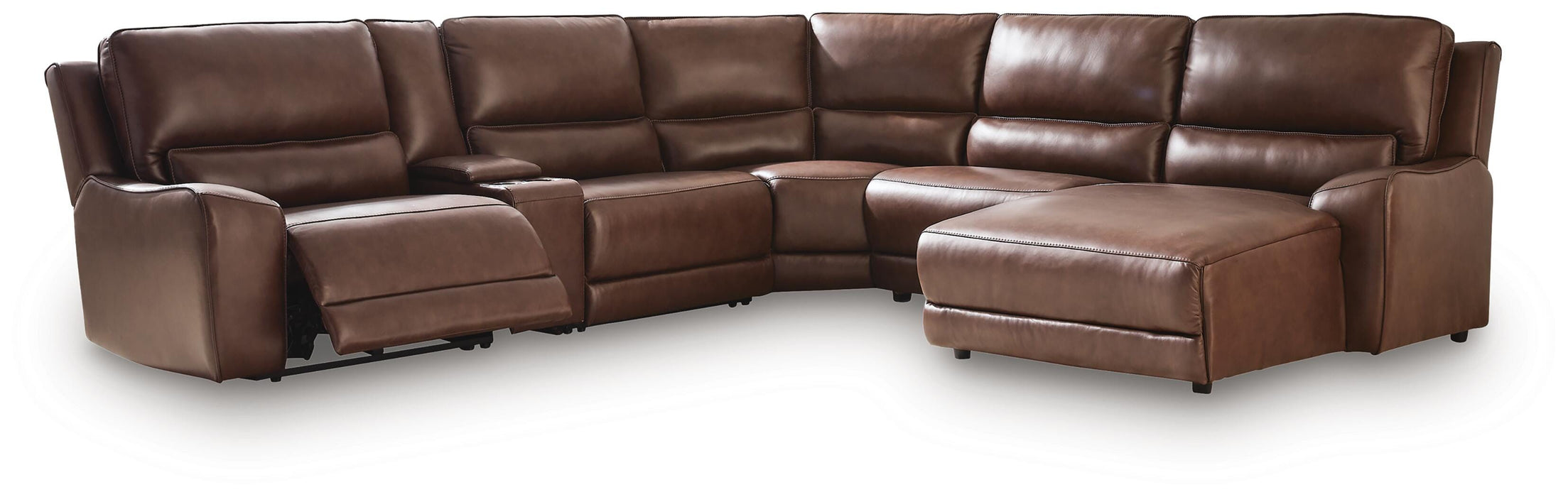 DeepWakes Power Reclining Sectional with Chaise - CasaBella Furniture (San Antonio, TX)