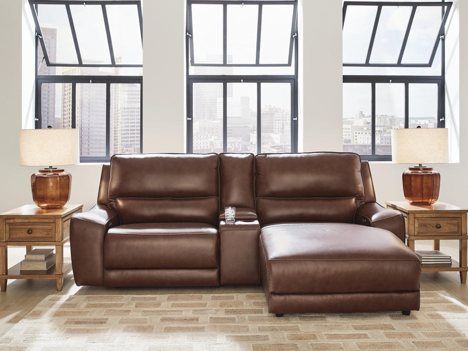 DeepWakes Power Reclining Sectional with Chaise - CasaBella Furniture (San Antonio, TX)
