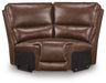 DeepWakes Reclining Sectional with Storage Console - CasaBella Furniture (San Antonio, TX)