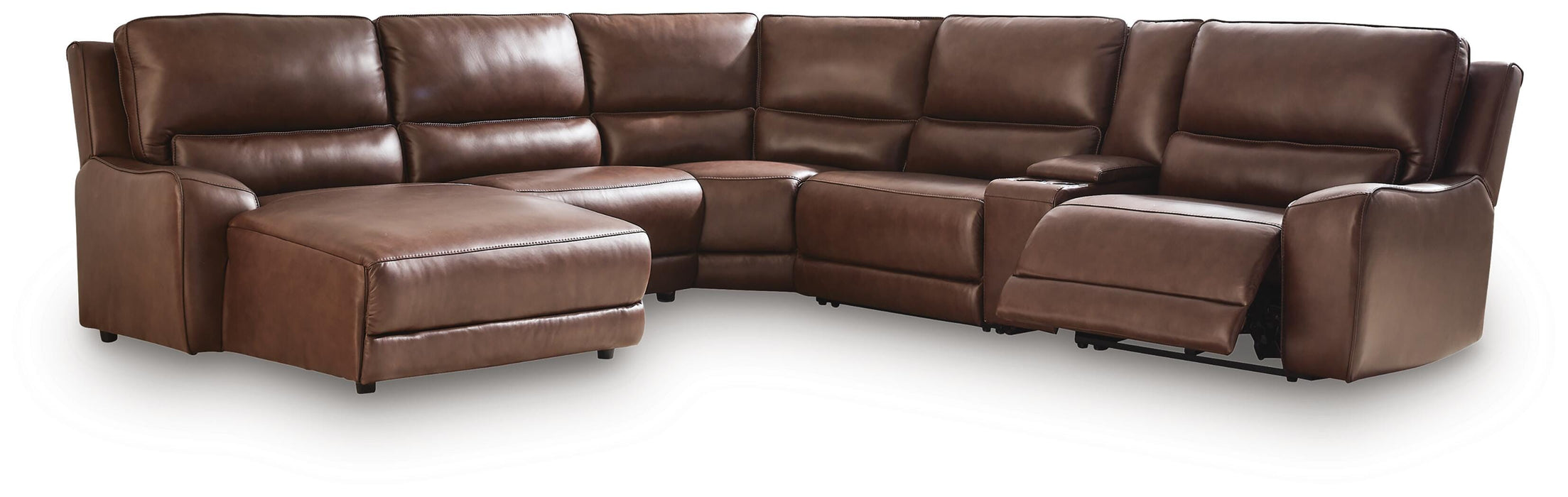 DeepWakes Power Reclining Sectional with Chaise - CasaBella Furniture (San Antonio, TX)