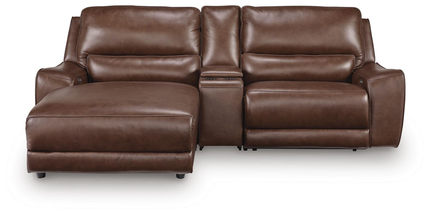 DeepWakes Power Reclining Sectional with Chaise - CasaBella Furniture (San Antonio, TX)