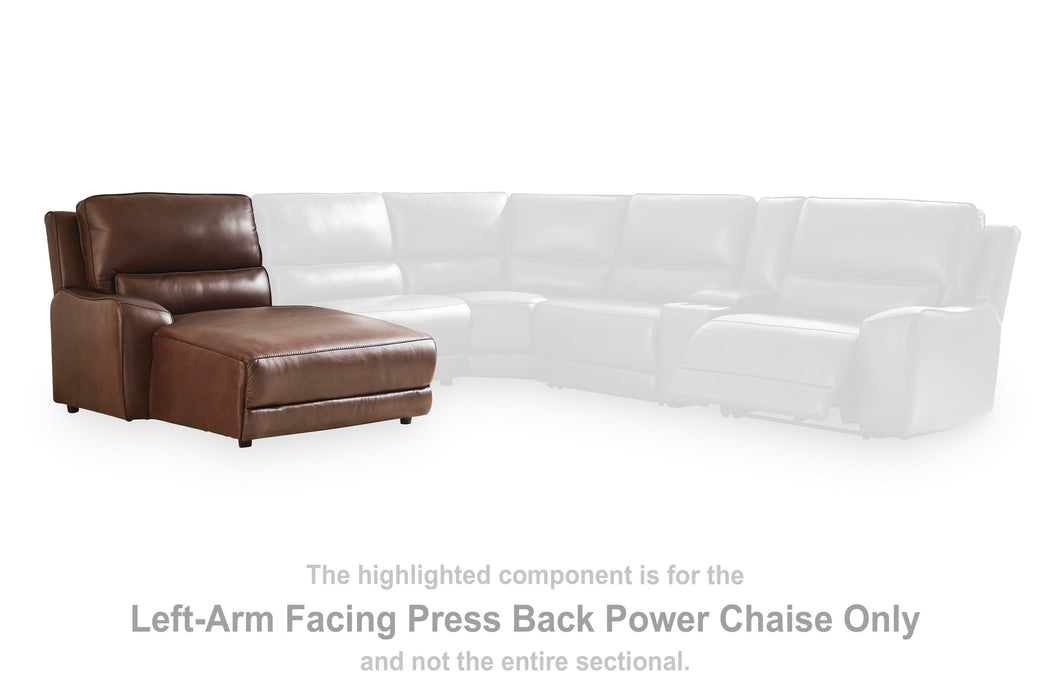 DeepWakes Power Reclining Sectional with Chaise - CasaBella Furniture (San Antonio, TX)