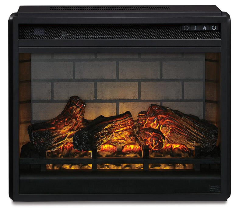 Entertainment Accessories Electric Infrared Fireplace Insert - CasaBella Furniture (San Antonio, TX)