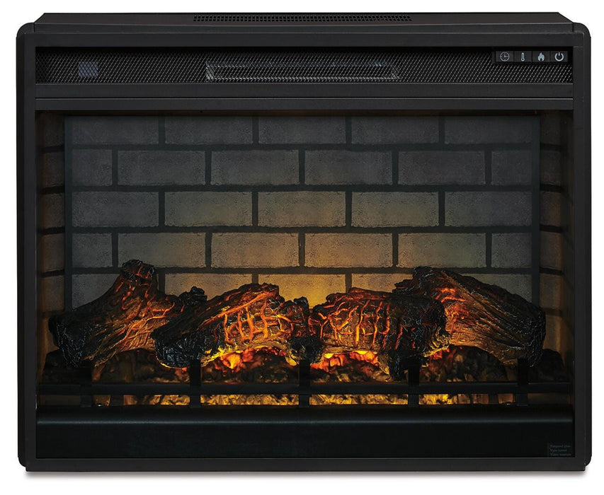 Entertainment Accessories Electric Infrared Fireplace Insert - CasaBella Furniture (San Antonio, TX)