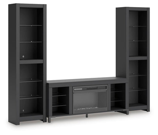 Cayberry Entertainment Center with Electric Fireplace - CasaBella Furniture (San Antonio, TX)