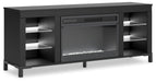 Cayberry 60" TV Stand with Electric Fireplace - CasaBella Furniture (San Antonio, TX)