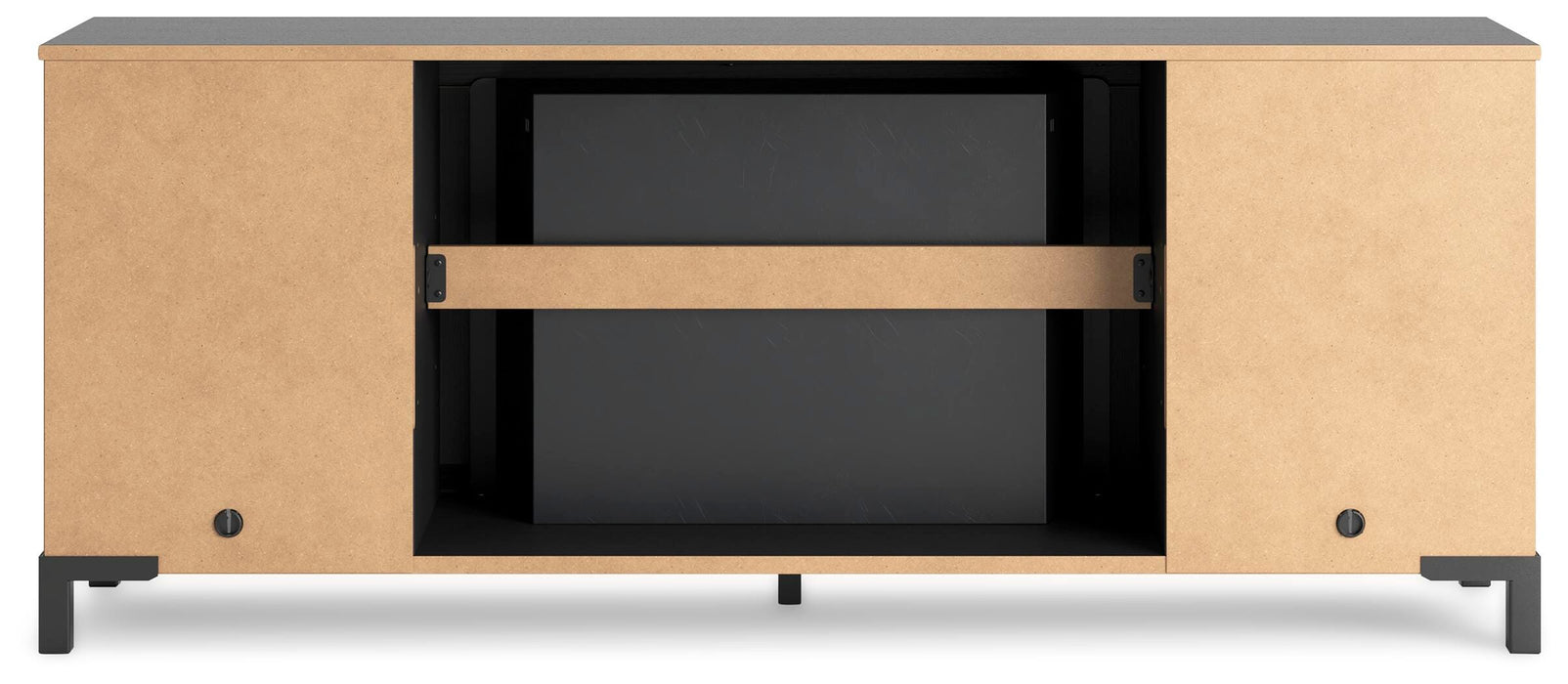 Cayberry 60" TV Stand with Electric Fireplace - CasaBella Furniture (San Antonio, TX)